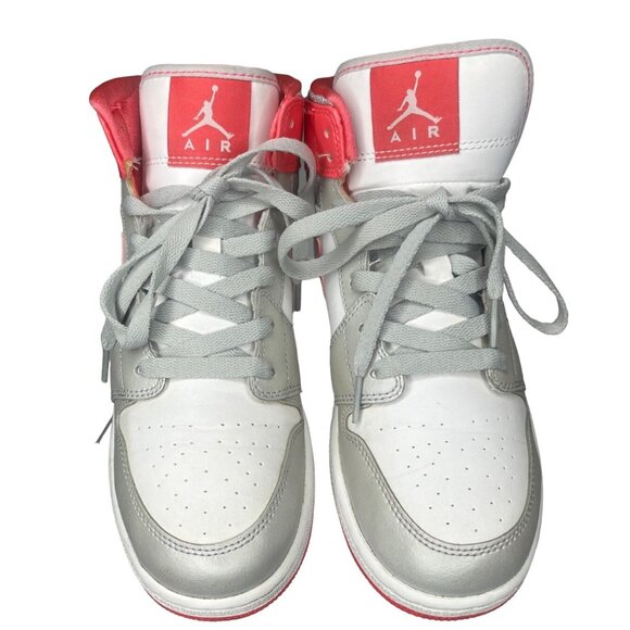 Rare 2013 Youth 7 Women 8 Nike Air Jordan Barbie Pink White Sneakers‎ Basketball - Picture 1 of 16